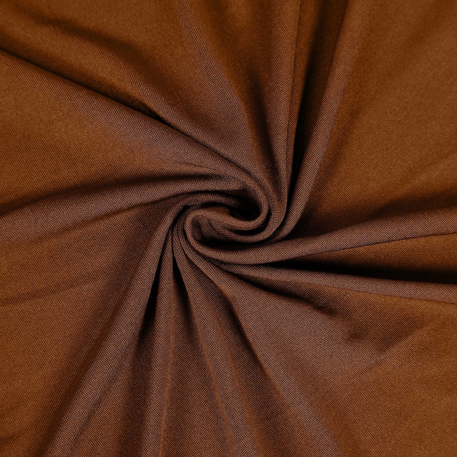 10 Pack Spandex Chair Covers for Banquet Chairs Cinnamon Brown - Durable Reusable Stretch Slip-On Covers