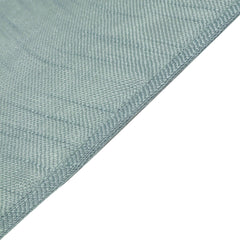 5 Pack Faux Linen 20"x20" Napkins Dusty Blue - Slubby Textured & Wrinkle Resistant Cloth Napkins
