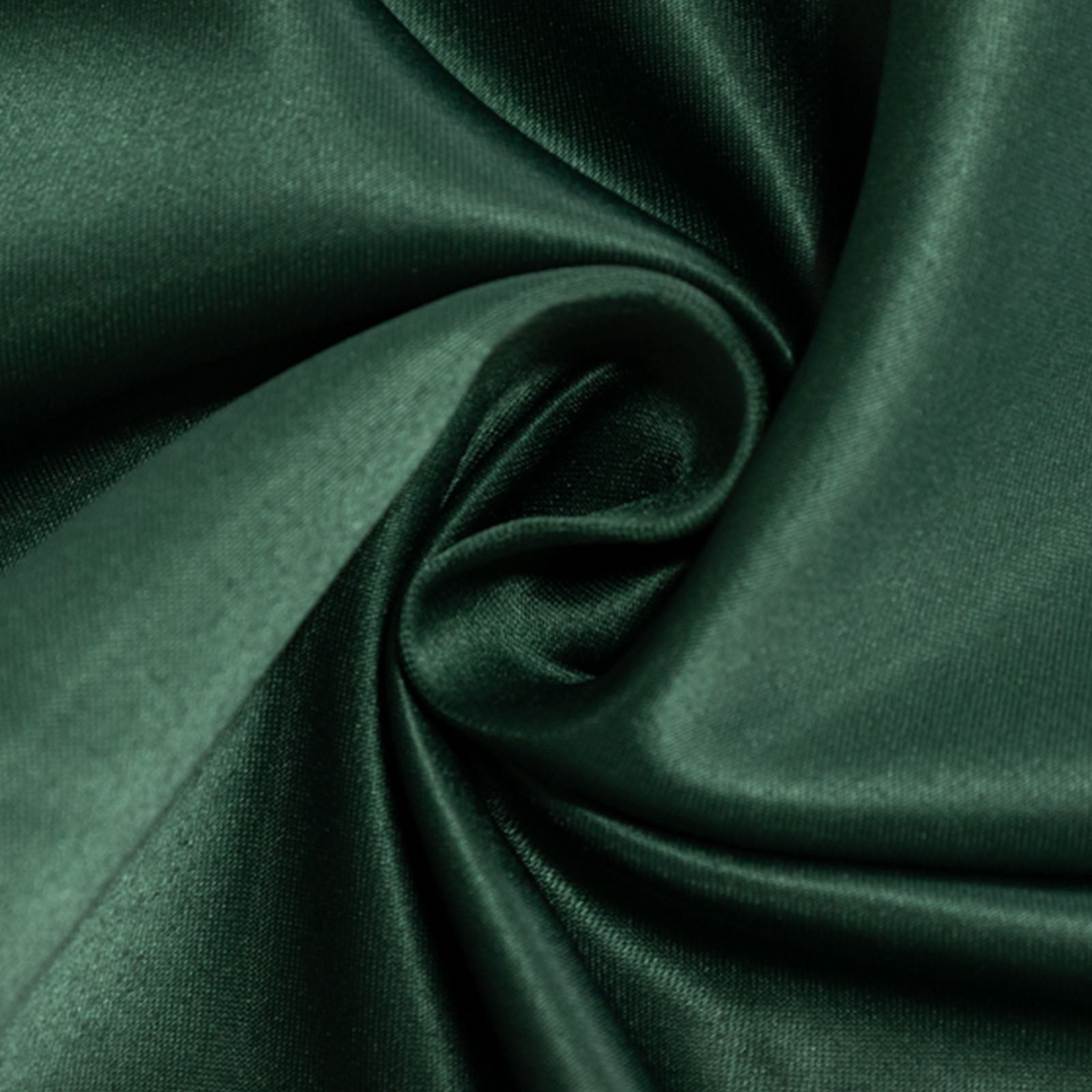 5 Pack Lamour Satin 20"x20" Napkins Hunter Emerald Green - Soft Matte Finish Dinner Napkins