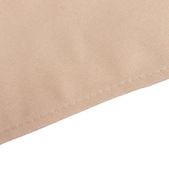Premium Polyester 54"x54" Table Overlay Square Tablecloth Nude - 220GSM Stain and Wrinkle-Resistant Table Topper