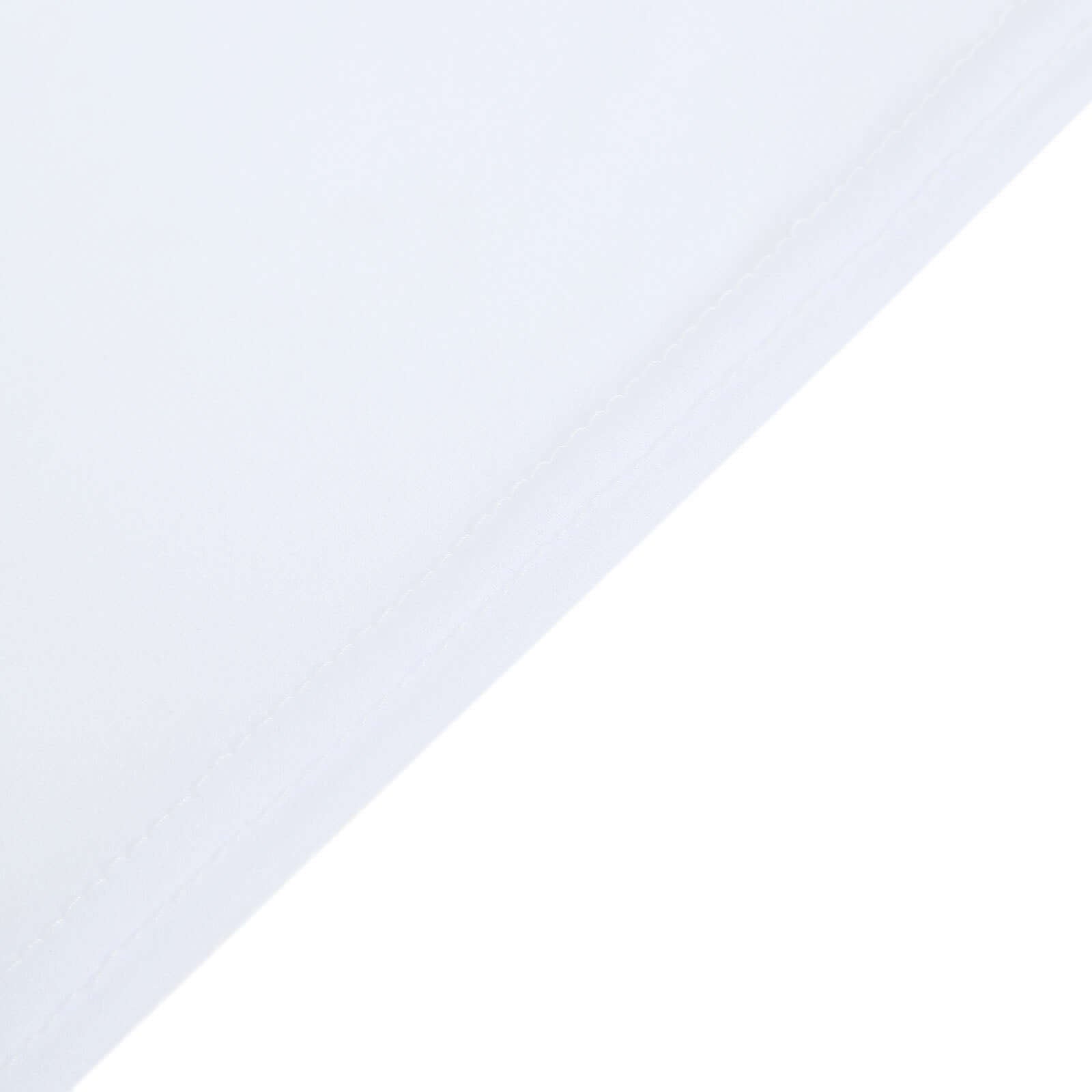 6ft Matte White Spandex Half Moon Chiara Backdrop Stand Cover, Custom Fitted Wedding Arch Cover