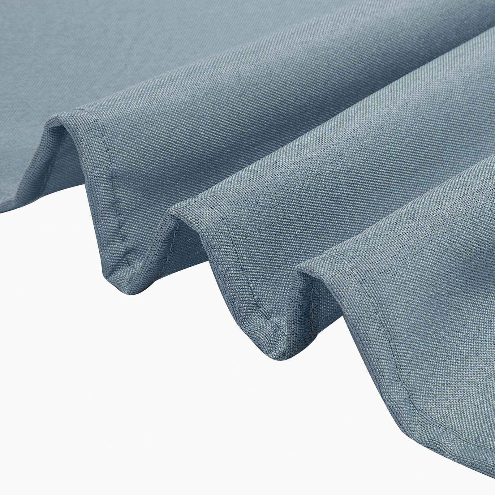 Polyester Square 54"x54" Tablecloth Dusty Blue - Wrinkle-Resistant & Durable Table Cover