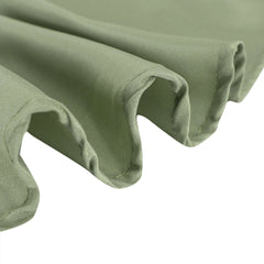 Polyester 90"x90" Table Overlay Square Tablecloth Dusty Sage Green - Wrinkle-Resistant & Durable Table Cover