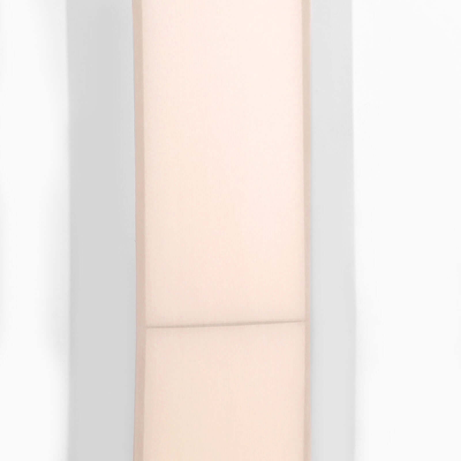 8ft Blush Spandex Fitted Open Arch Wedding Arch Cover, Double-Sided U-Shaped Backdrop Slipcover