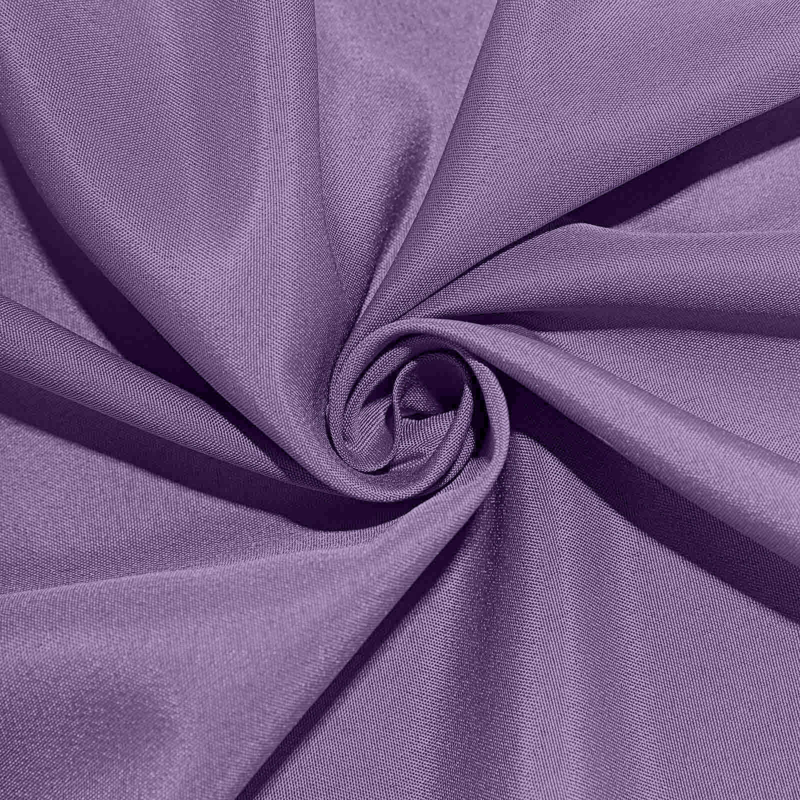 5 Pack Polyester 20"x20" Napkins Violet Amethyst - Wrinkle Resistant & Easy Care Cloth Napkins