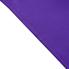 5 Pack Polyester 17"x17" Napkins Purple - Durable & Wrinkle Resistant Dinner Napkins