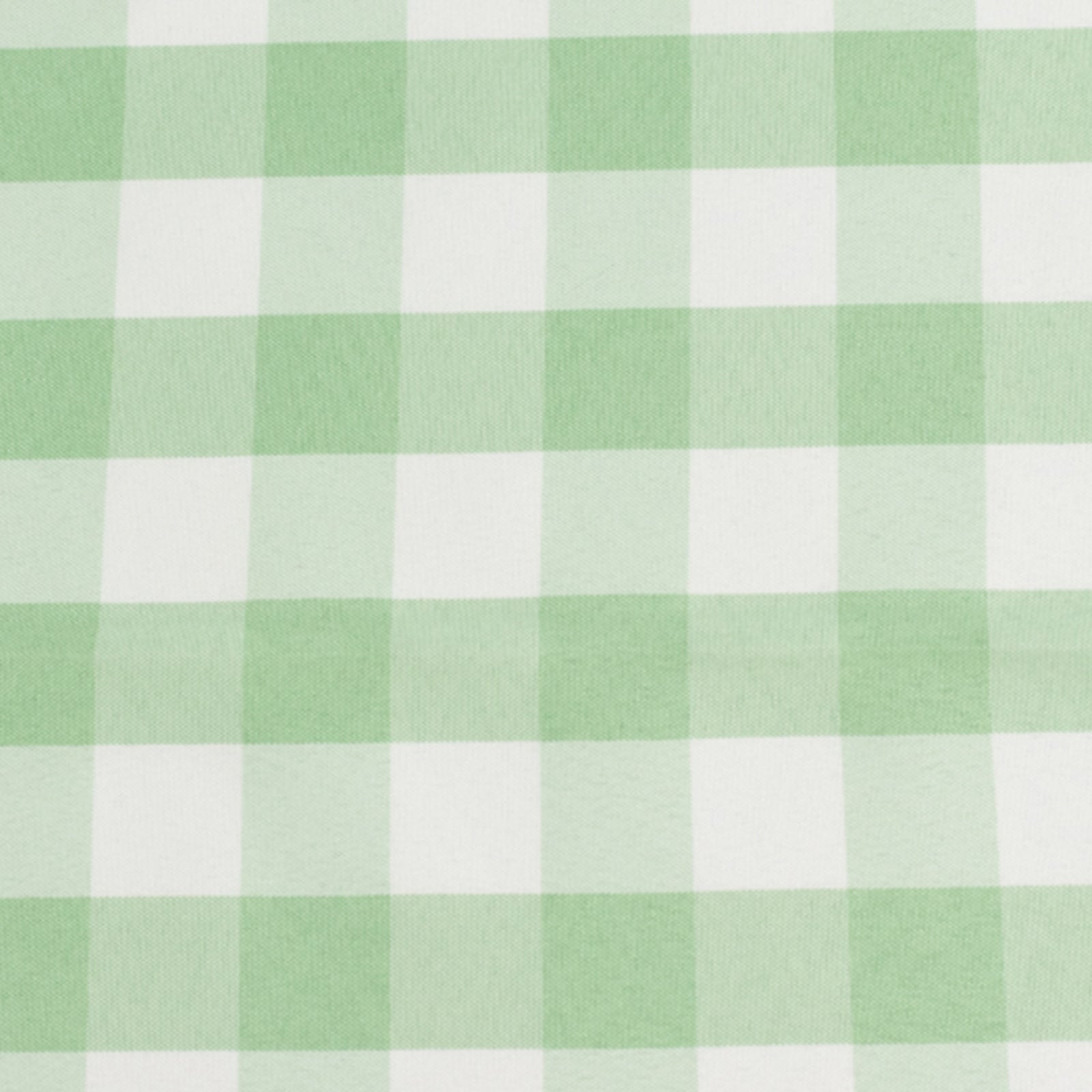 Polyester 108" Round Tablecloth White/Sage Green - Checkered Buffalo Plaid Table Cover