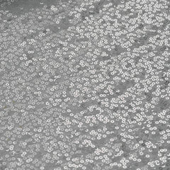 Sequin 12"x108" Table Runner Silver - Glittering Design