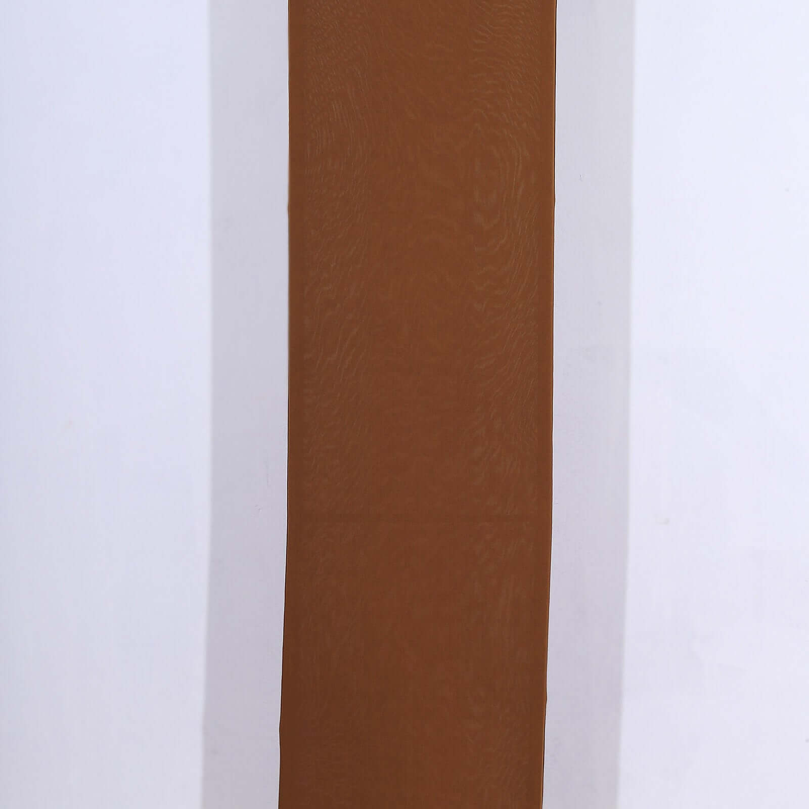 8ft Cinnamon Brown Spandex Fitted Open Arch Wedding Arch Cover, Double-Sided U-Shaped Backdrop Slipcover