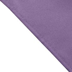 5 Pack Polyester 17"x17" Napkins Violet Amethyst - Durable & Wrinkle Resistant Dinner Napkins