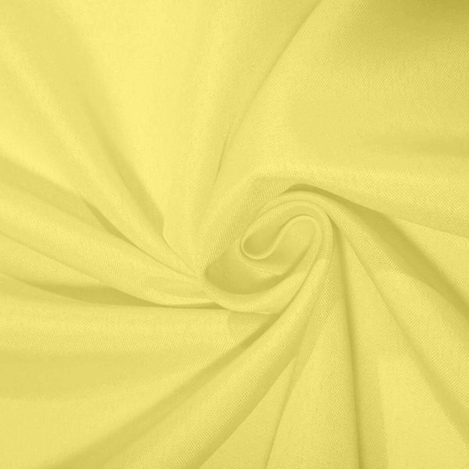 5 Pack Polyester Chair Sashes Yellow 6"x108"