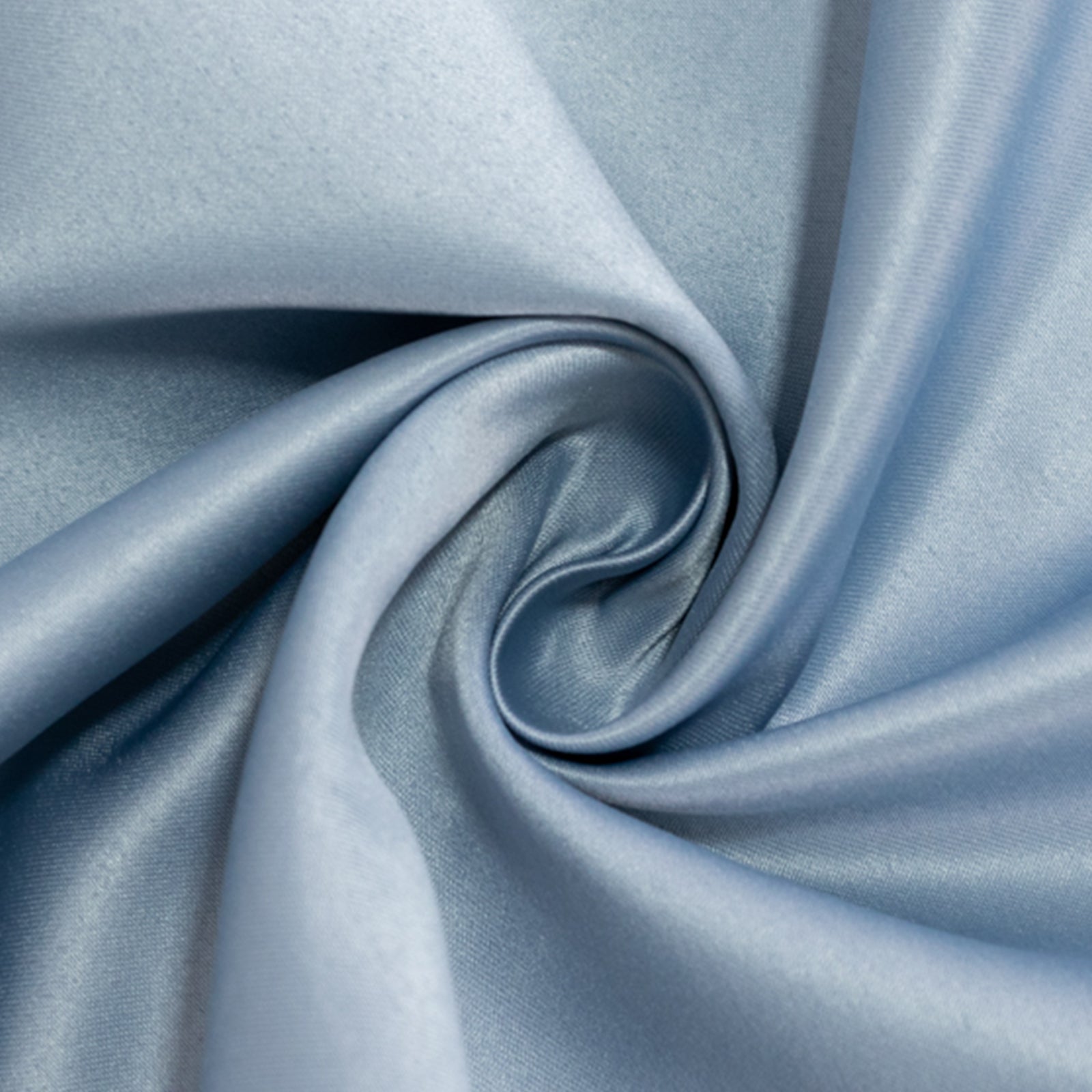 Lamour Satin 72"x72" Table Overlay Square Tablecloth Dusty Blue - Smooth Finish Table Topper