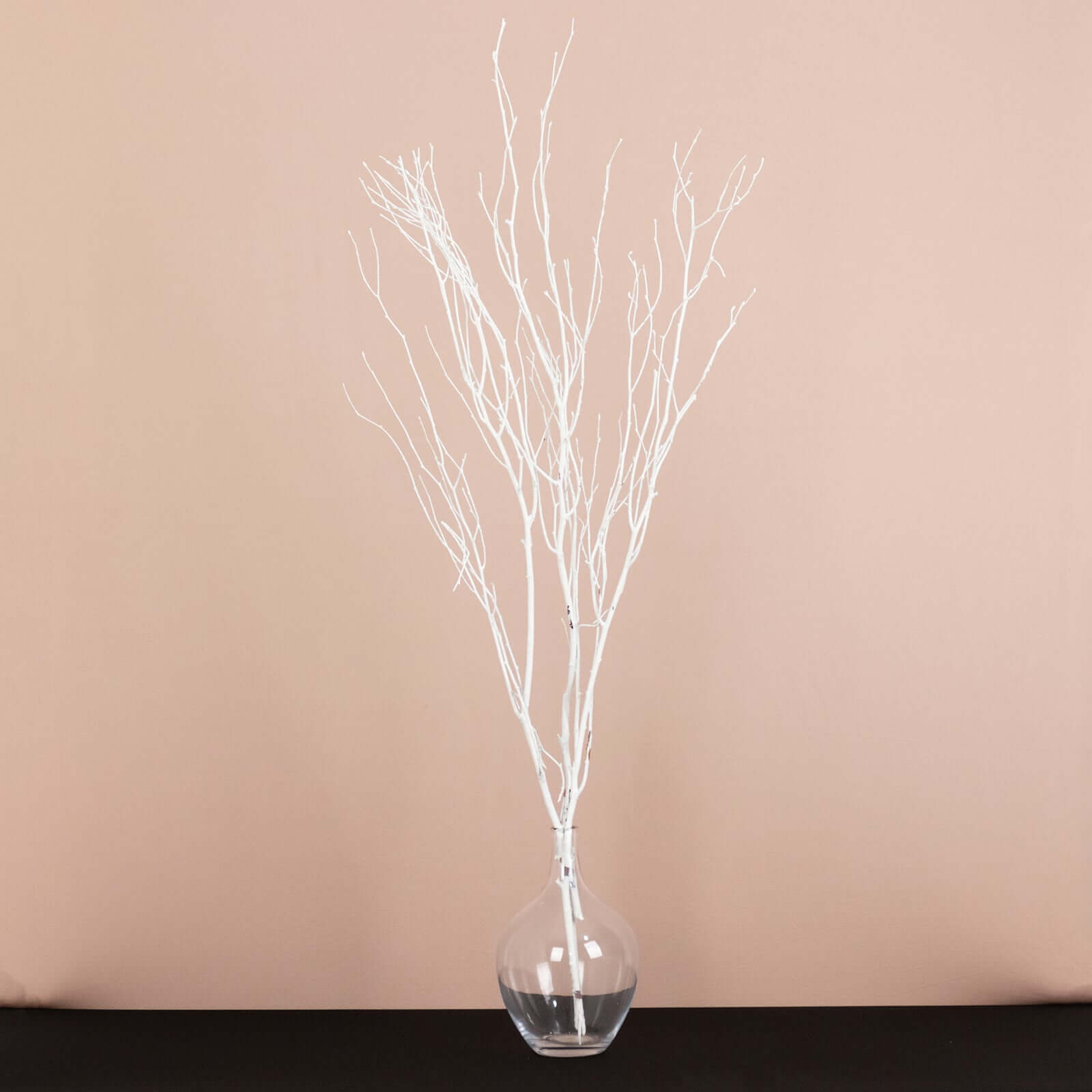 6-Pack Natural Birch Tree Branches 46" White - Versatile Extra Long Decorative Dried Willow Twigs Sticks for Vase Centerpiece Wedding Decor
