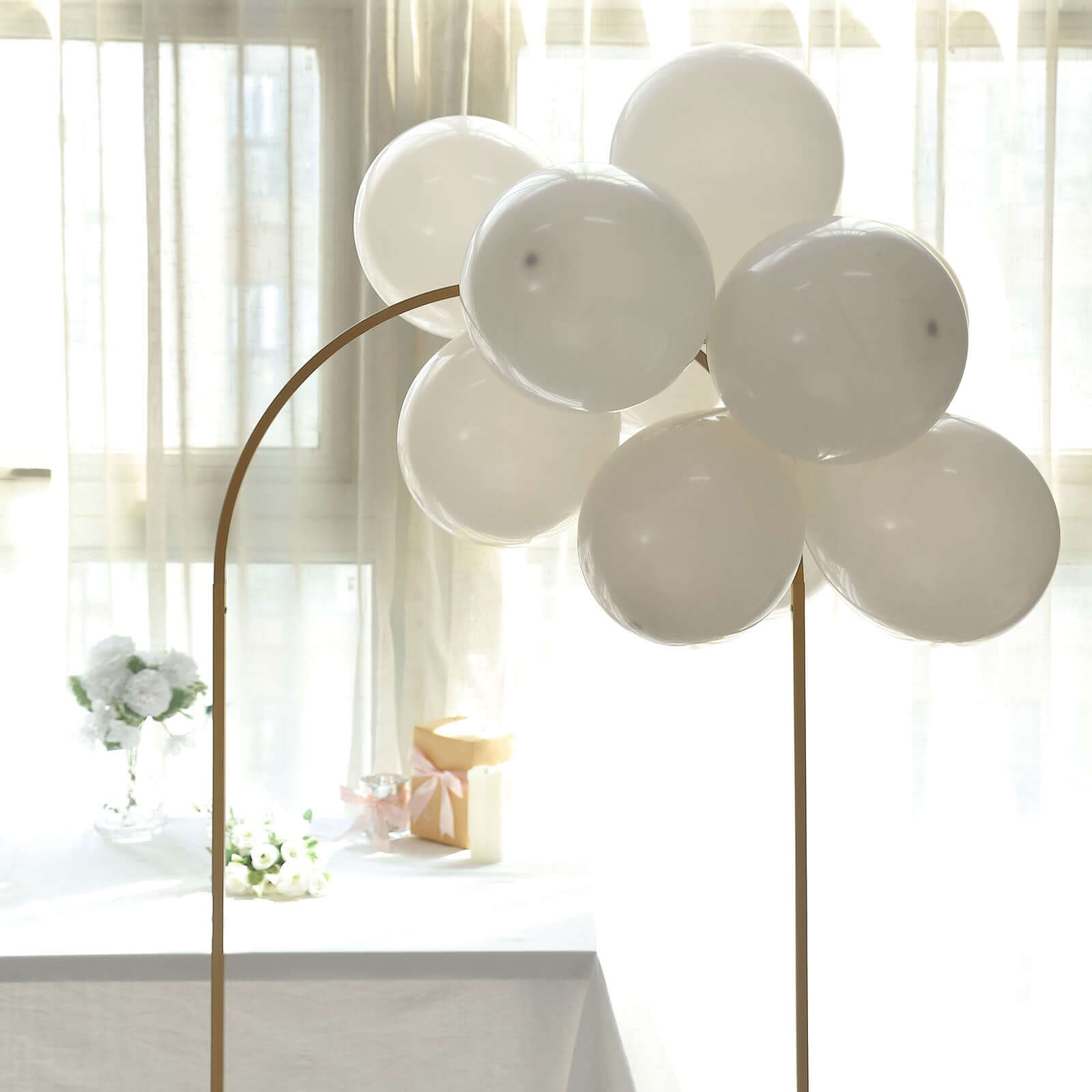 25 Pack 12" Matte Pastel Beige Helium Air Latex Party Balloons