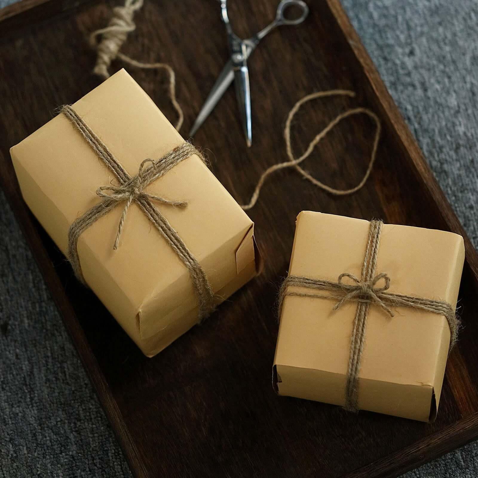 109Yards 2-ply Jute Rope Twine, DIY Crafts Gift Packing String