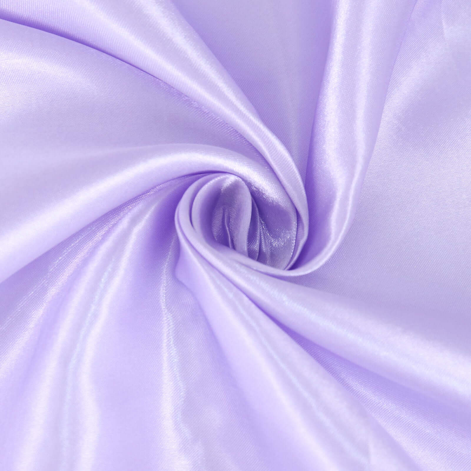 Satin Rectangular 60"x102" Tablecloth Lavender Lilac - Smooth and Lustrous Table Cover