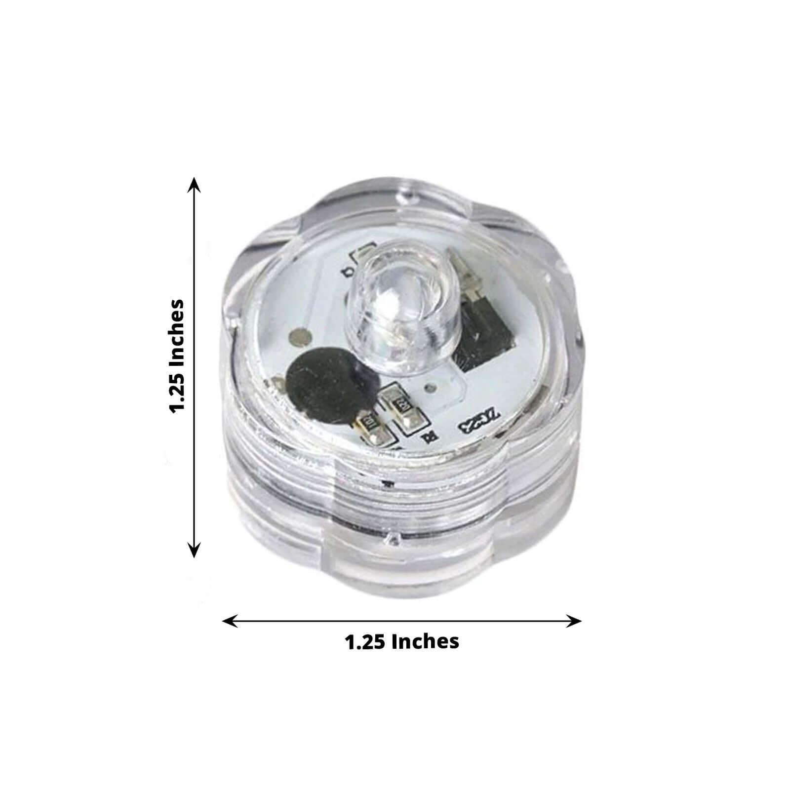 12-Pack Submersible LED Lights Remote Operated Design White - Waterproof Decorative Lighting