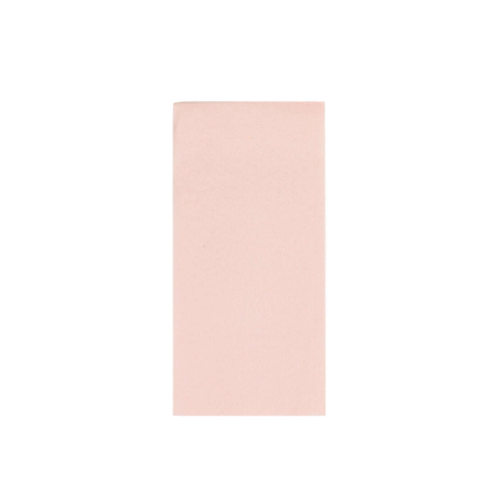 20 Pack Linen-Like Paper 8.5"x4" Napkins Blush - Highly Absorbent & Disposable Airlaid Guest Towels