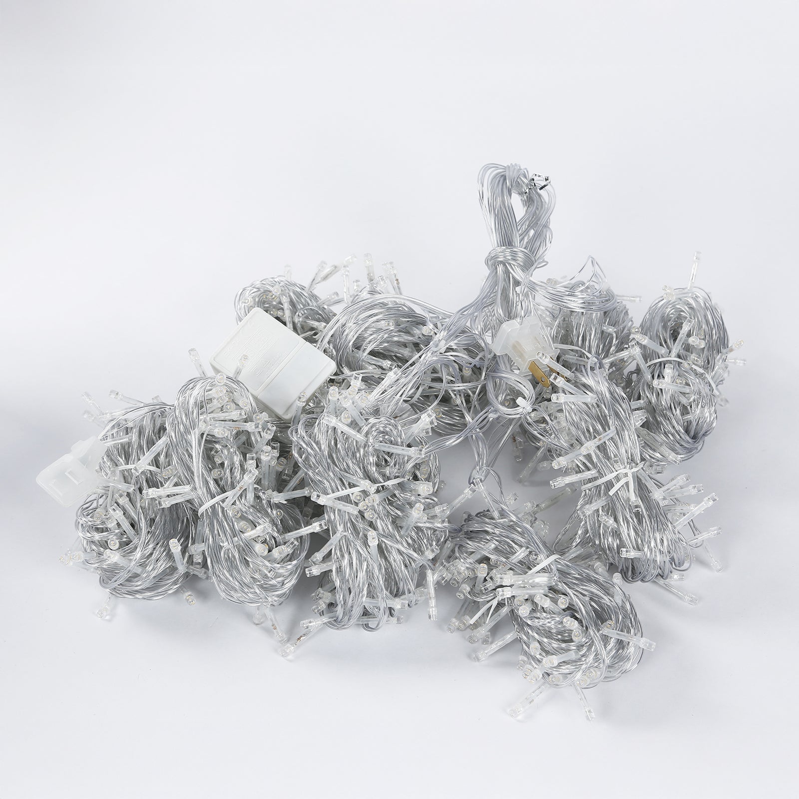 10ftx30ft LED Curtain String Lights, 8 Modes Warm White 900 LED Plug-in Waterproof Fairy Lights for Indoor Outdoor Backdrop