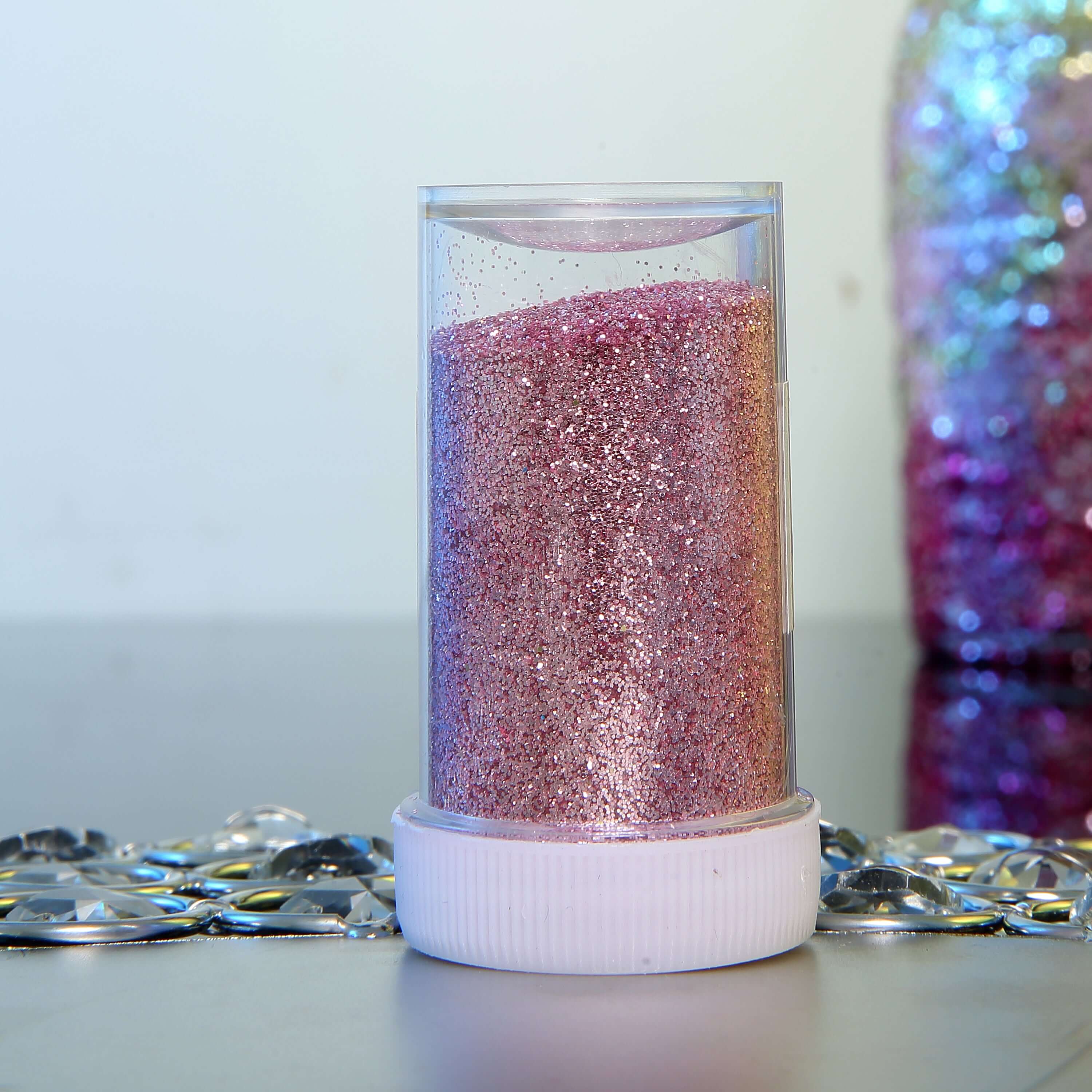 Extra Fine Glitter Powder Metallic Pink - Nontoxic Gliiter Dust with Shaker Lid for Fun DIY Projects Kids' Crafts Resin Art & Festival Decor 23g