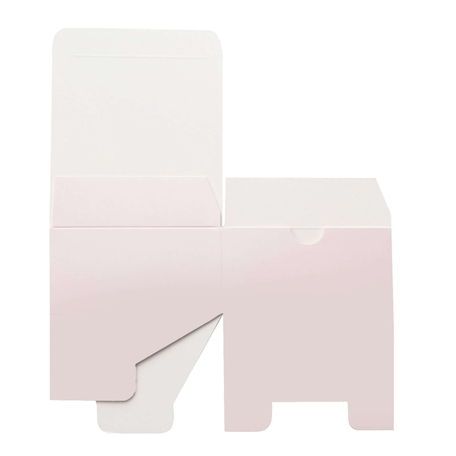 100 Pack 4"x4"x2" Blush Cake Cupcake Party Favor Gift Boxes, DIY