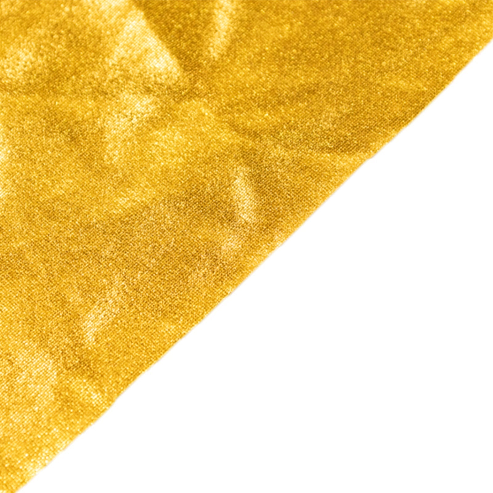 8ft Gold Metallic Spandex Backdrop Stand Cover for Arc de Triomphe Stand, Stretch Fitted Floral Balloon Frame Wedding Arch Cover