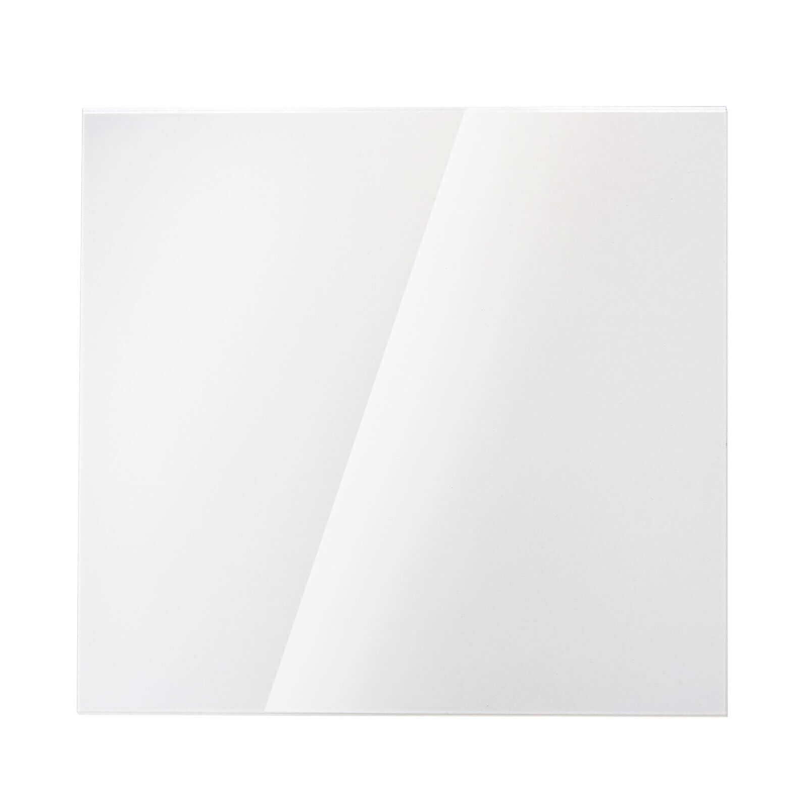 2-Pack Acrylic Plexiglass Sheets Top Plates Clear Square - Protective Film Coating 14" 3mm Thick