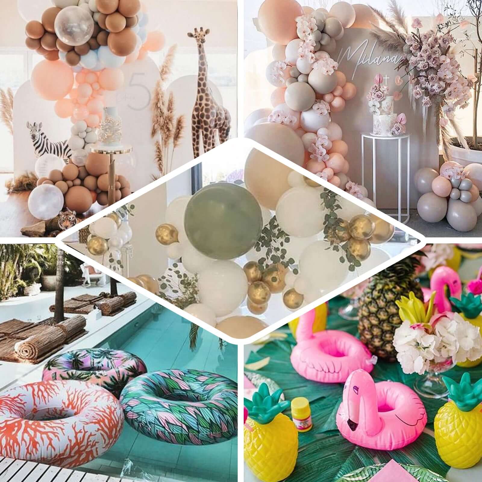 11" Pump Up The Fun Compactable Balloon Hand Pump Balloon Inflator