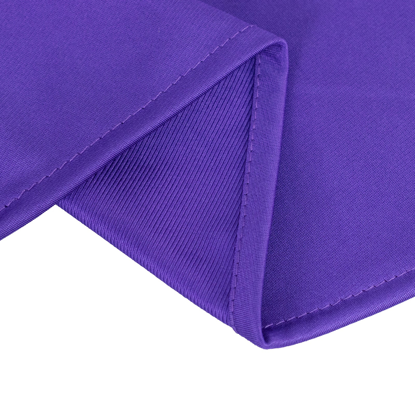 Scuba Round 108" Tablecloth Purple - Wrinkle Free & Stain Resistant Table Cover