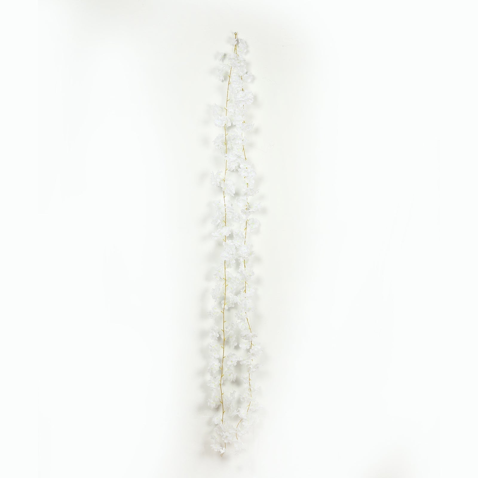 20 LED Garland Fairy String Lights Cherry Blossom Design White Warm White - Battery Operated Party Décor 6ft