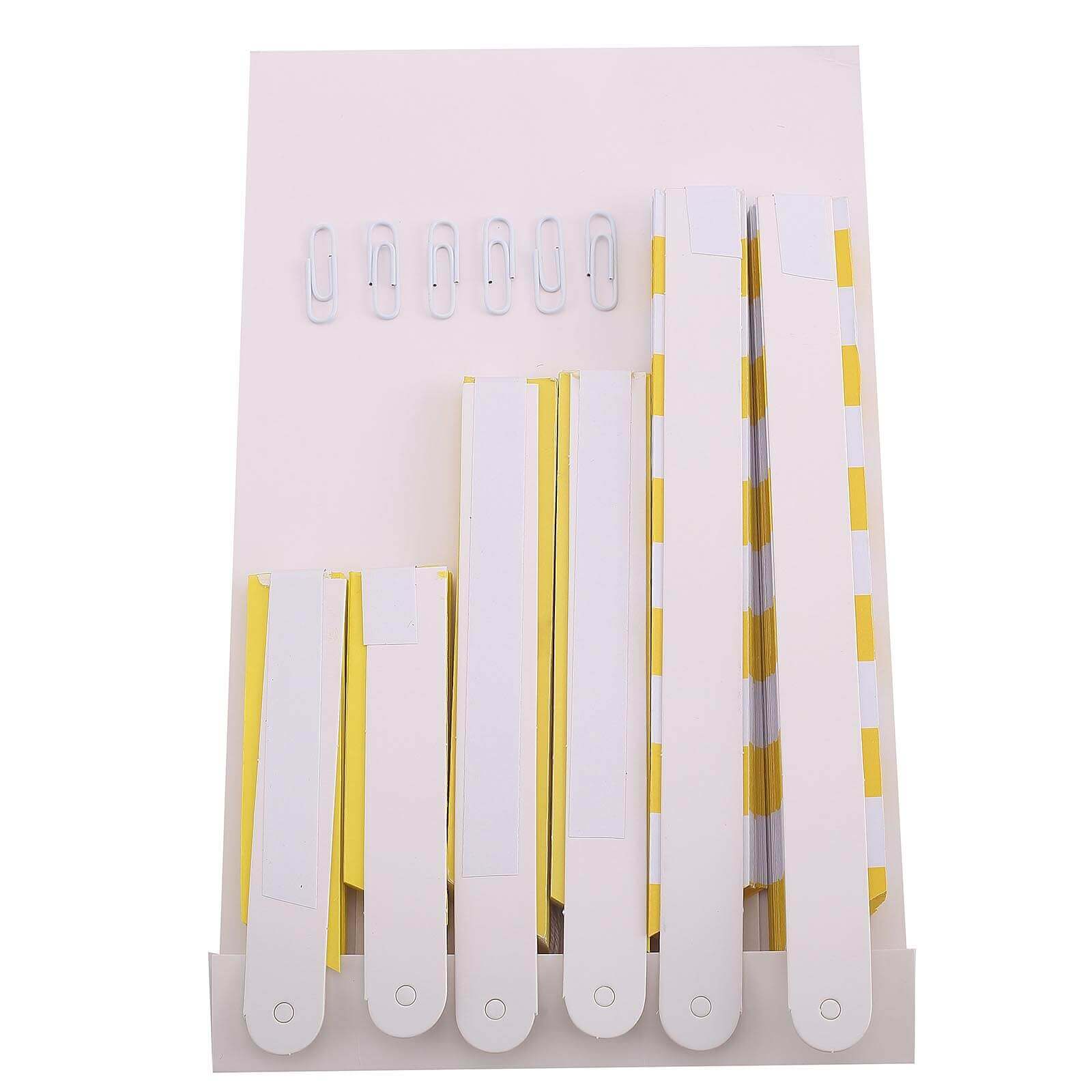 Set of 6 Yellow Hanging Paper Fan Decorations, Pinwheel Wall Backdrop Party Kit - 8", 12", 16"