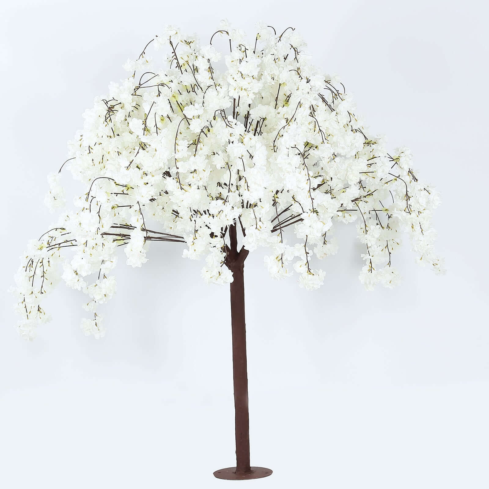 Silk Artificial Cherry Blossom Tree White for Gardens Parties & Receptions 5ft