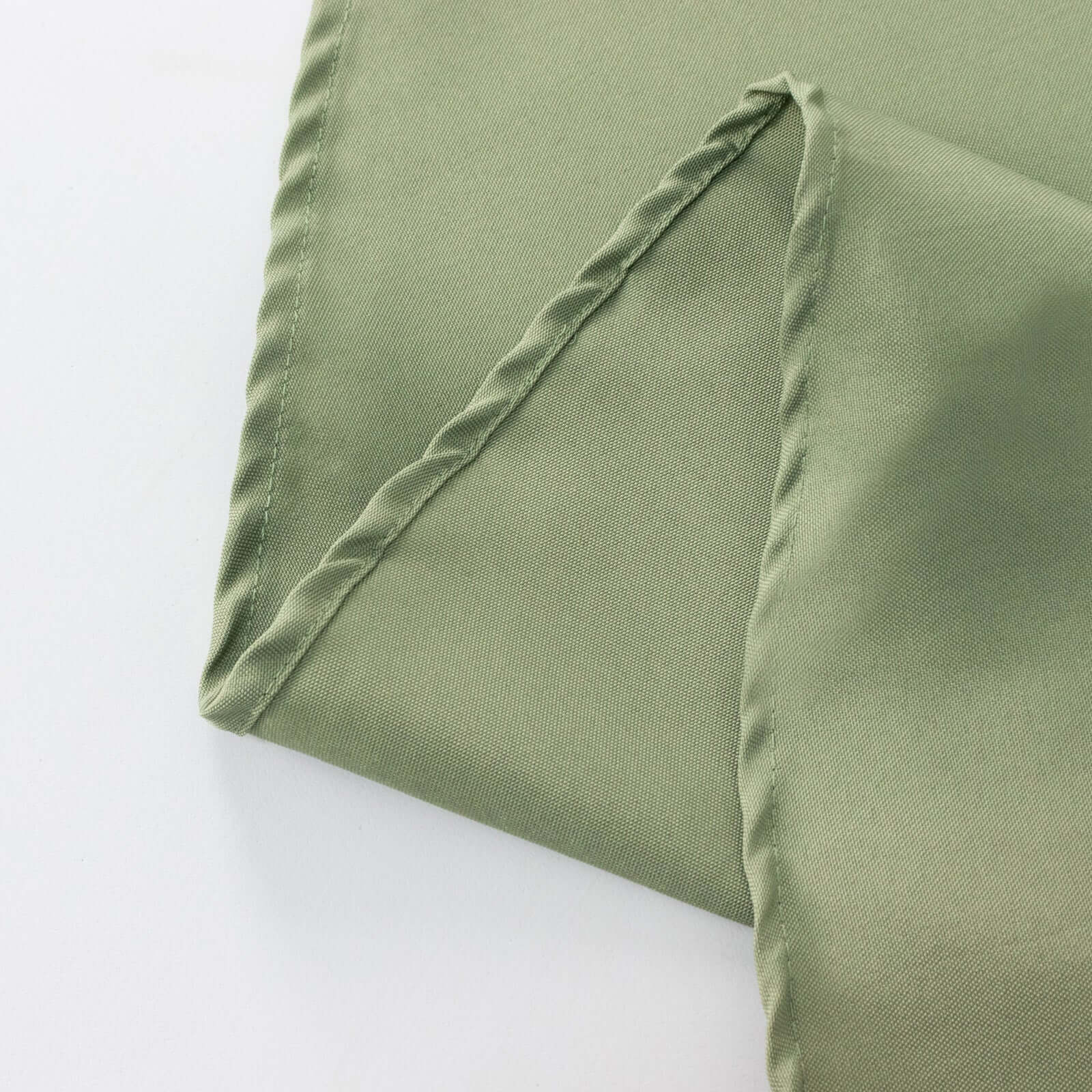 Premium Polyester 108" Round Tablecloth Dusty Sage Green - Wrinkle-Resistant 220GSM Table Cover