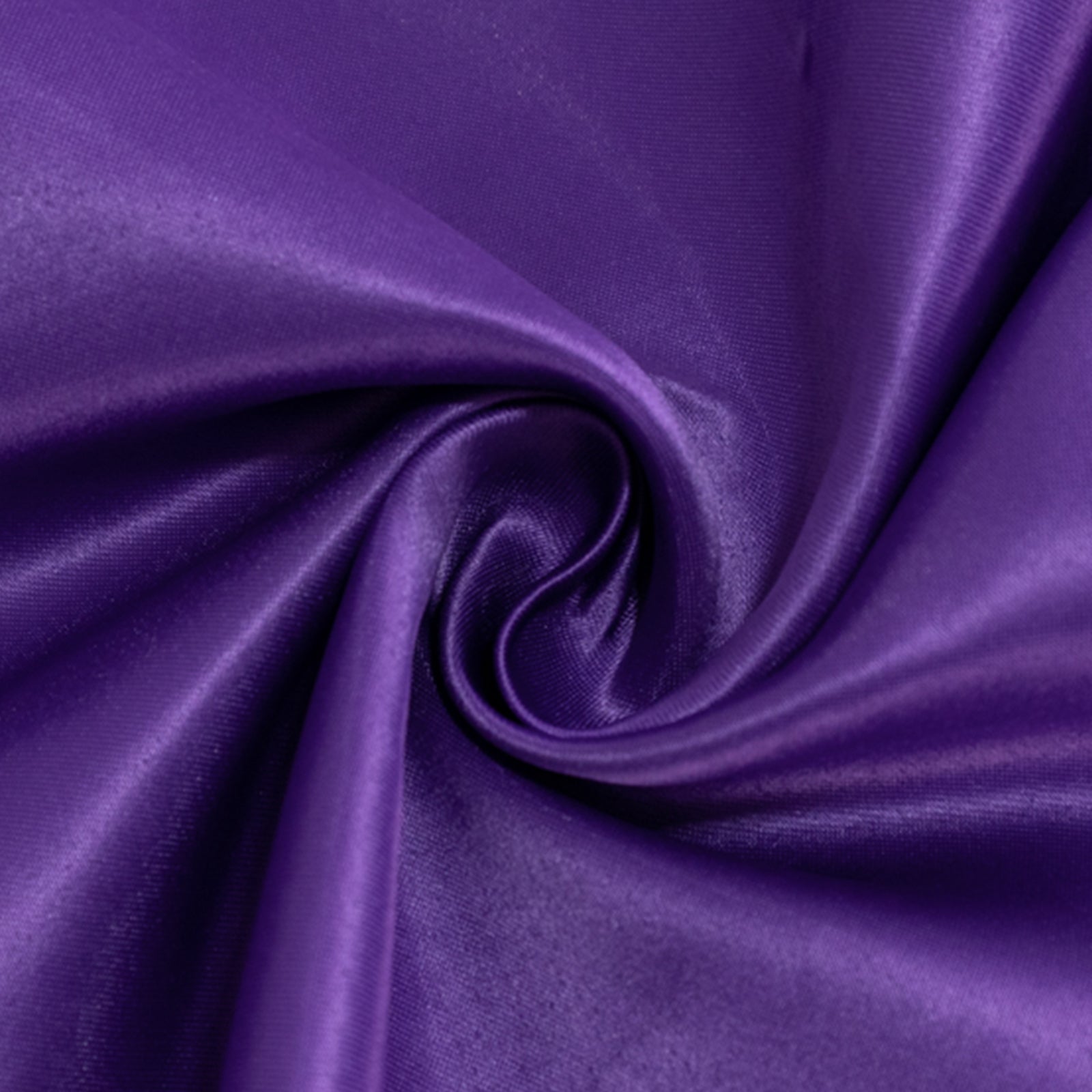 Lamour Satin 54"x54" Square Tablecloth Purple - Durable & Silk-Like Table Cover