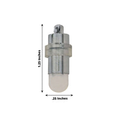 12-Pack Balloon Lights Bullet Design Purple - Waterproof LED Centerpiece Filler Lights