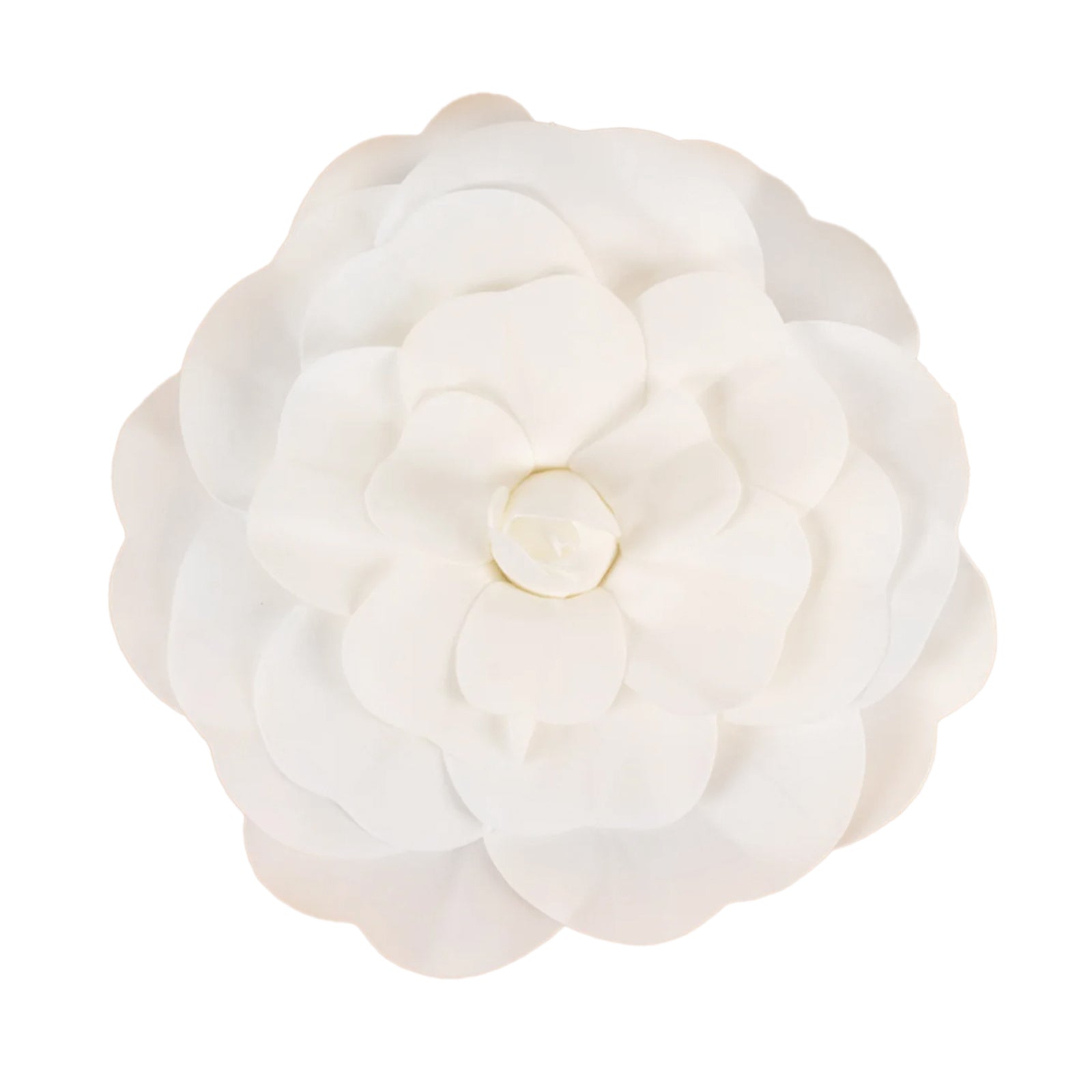 2 Pack 20" Large White Real Touch Artificial Foam DIY Craft Roses