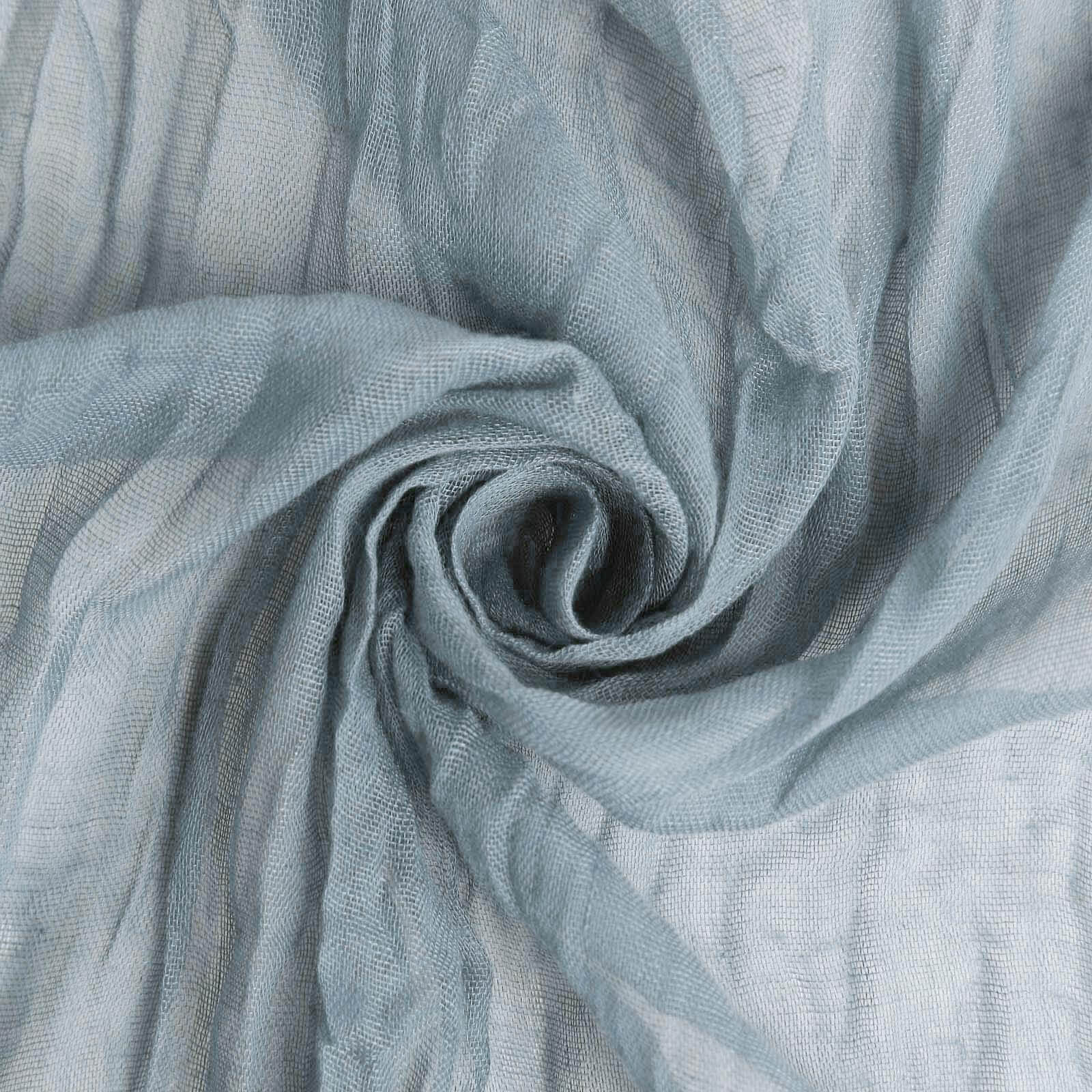 5 Pack Gauze Cheesecloth 24"x19" Napkins Dusty Blue Reusable Dinner Napkins