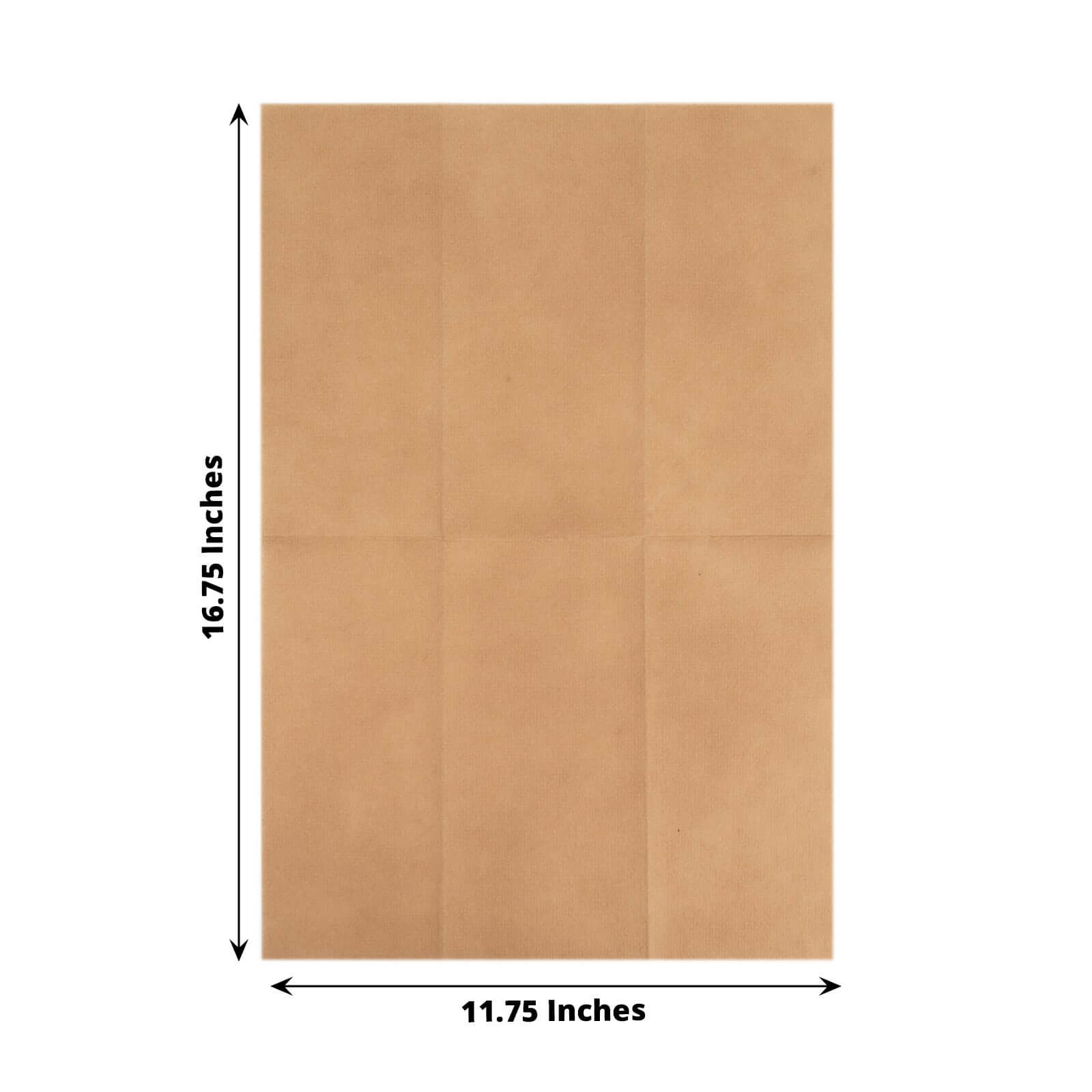 20 Pack Linen-Like Paper 8.5"x4" Napkins Terracotta (Rust) - Highly Absorbent & Disposable Airlaid Guest Towels