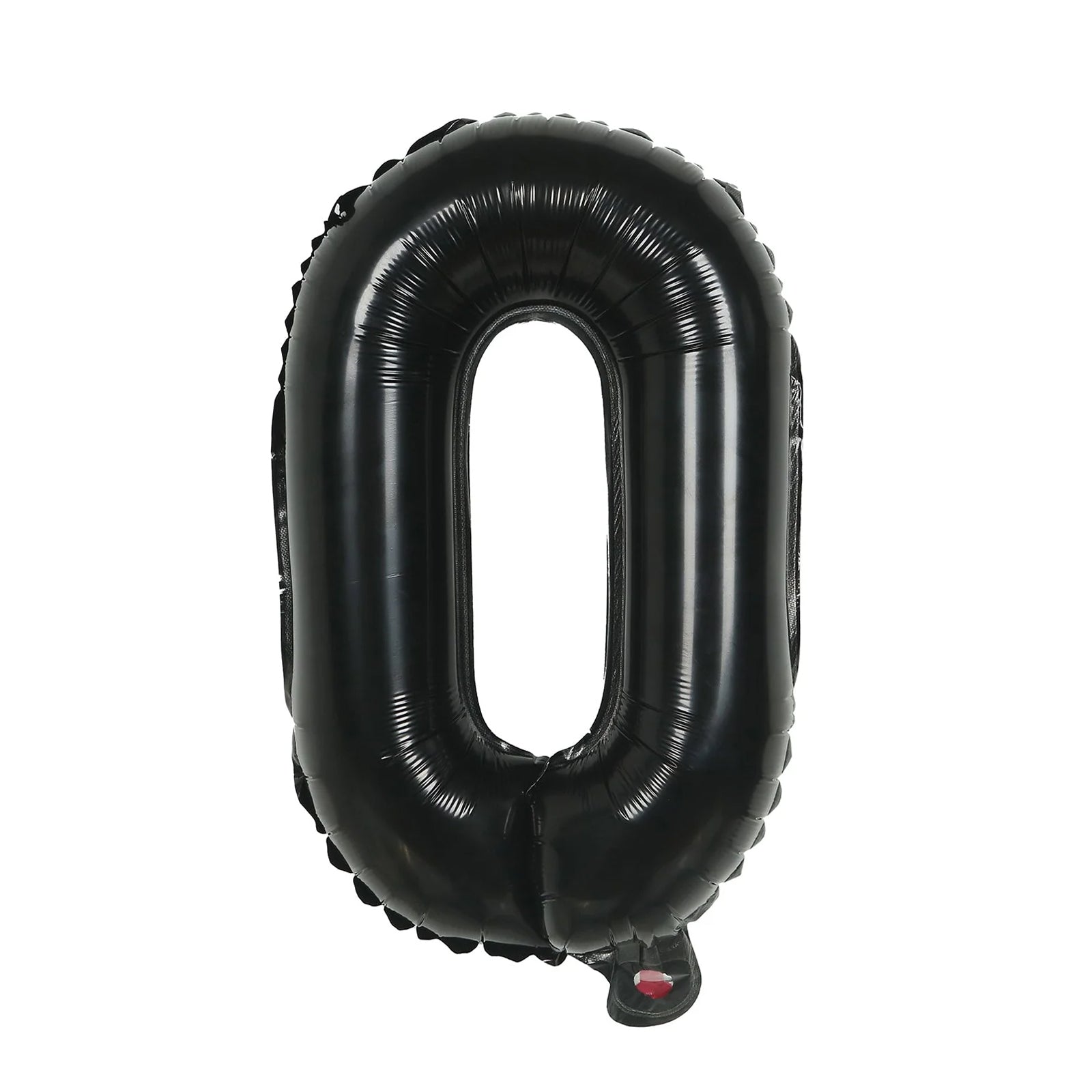 16ft Jumbo Chain Link Balloons in Black, 30pack 8x12" Durable Foil Chain Balloons for 90s Hip Hop Party Decorations, Event Decor