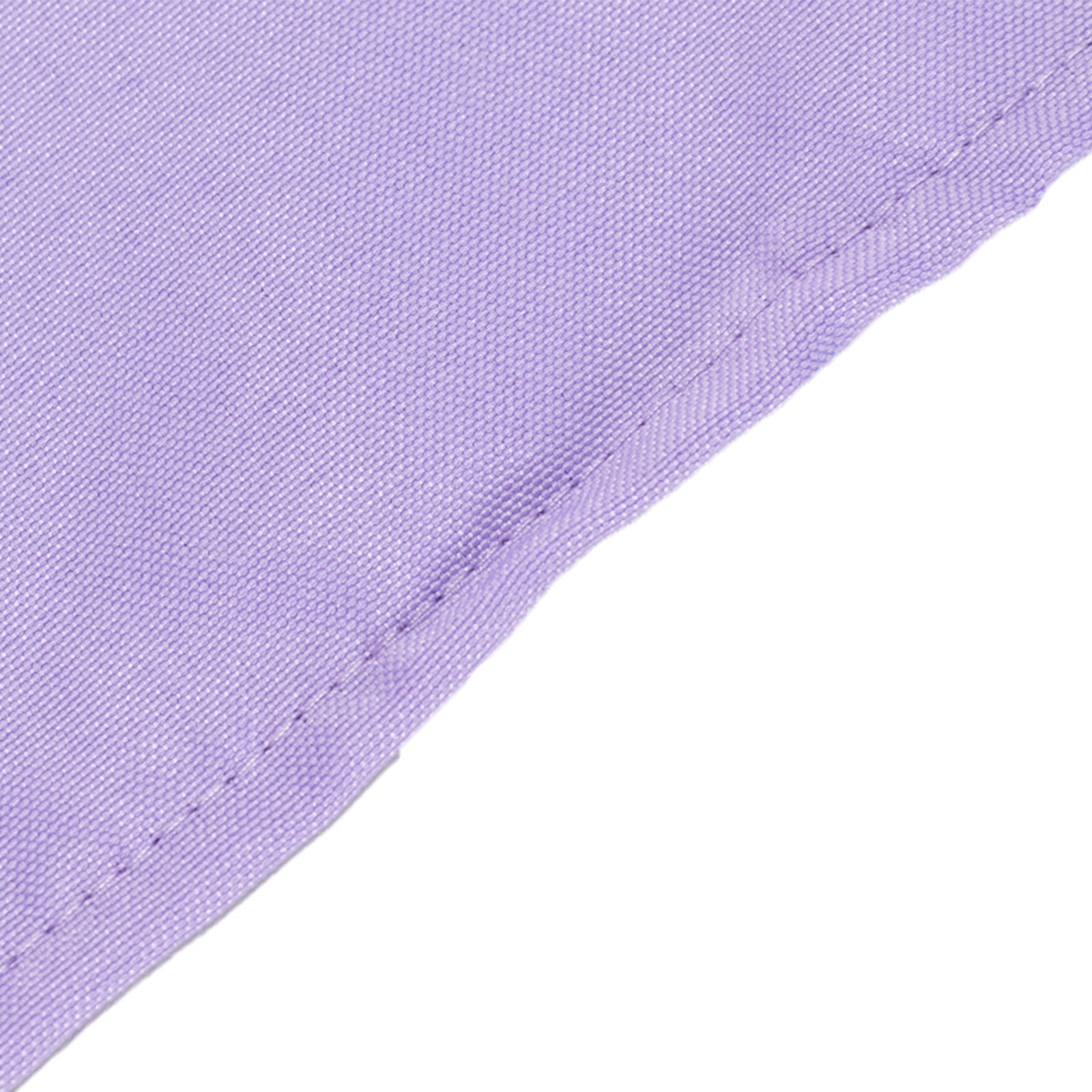 Premium Polyester 90"x132" Rectangle Tablecloth Lavender Lilac - Seamless 220GSM Stain-Resistant Table Cover