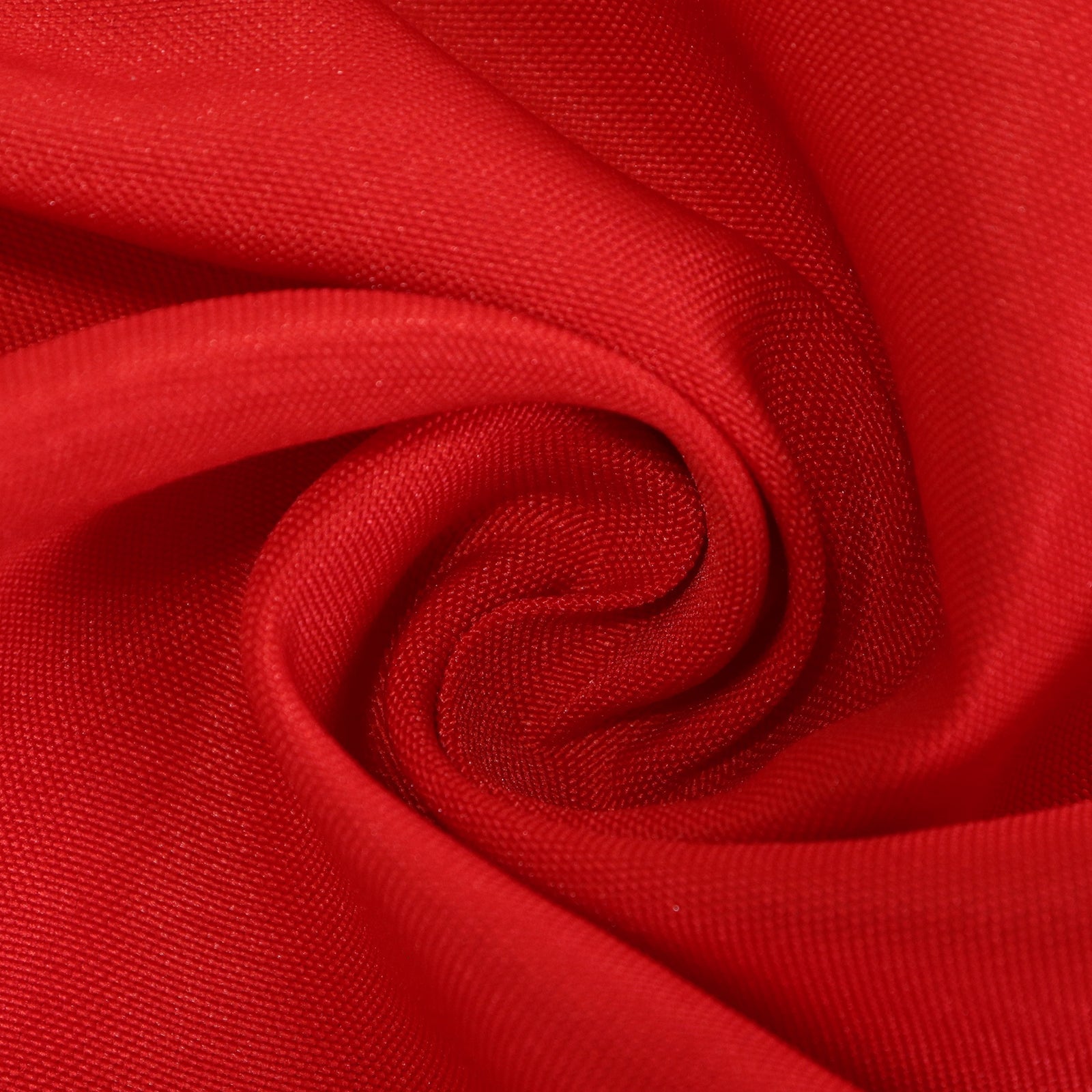 Premium Polyester 8ft Rectangle Tablecloth Red Durable Fitted 220GSM Table Cover