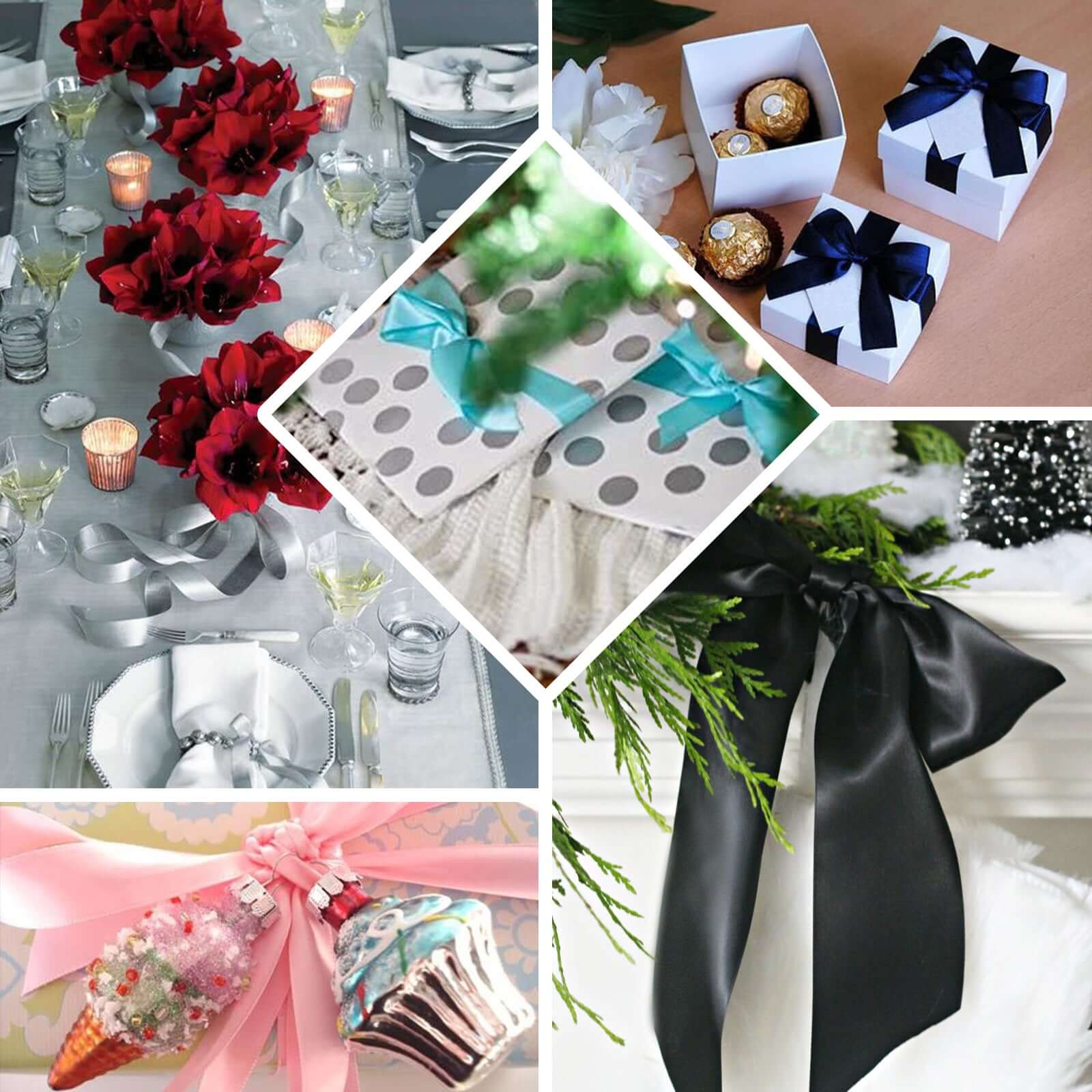 50 Yards 1.5" Dusty Sage Green Single Face Decorative Satin Ribbon