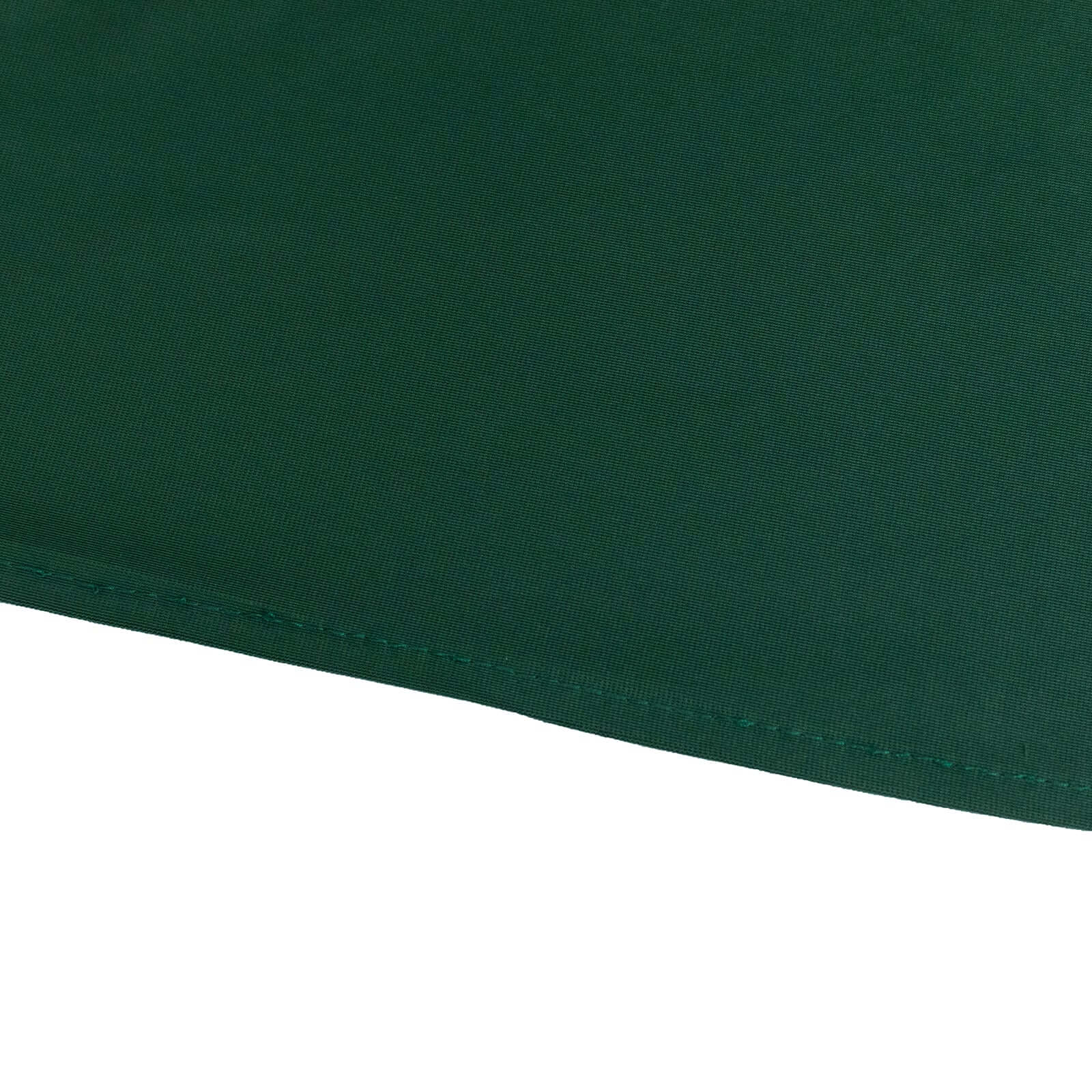 Scuba Square 70"x70" Tablecloth Hunter Emerald Green - Wrinkle Free & Stain Resistant Table Cover