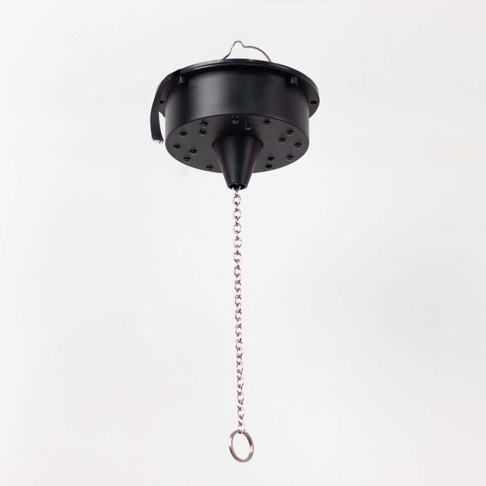 18 LED Light Rotating Heavy Duty Motor For Hanging Mirror Disco Ball, 5 RPM Battery Operated Motor With 8" Hanging Chain