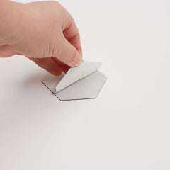 12 Pack Hexagon Acrylic Mirror Wall Stickers, 3" Removable Wall Decals For Home Decor