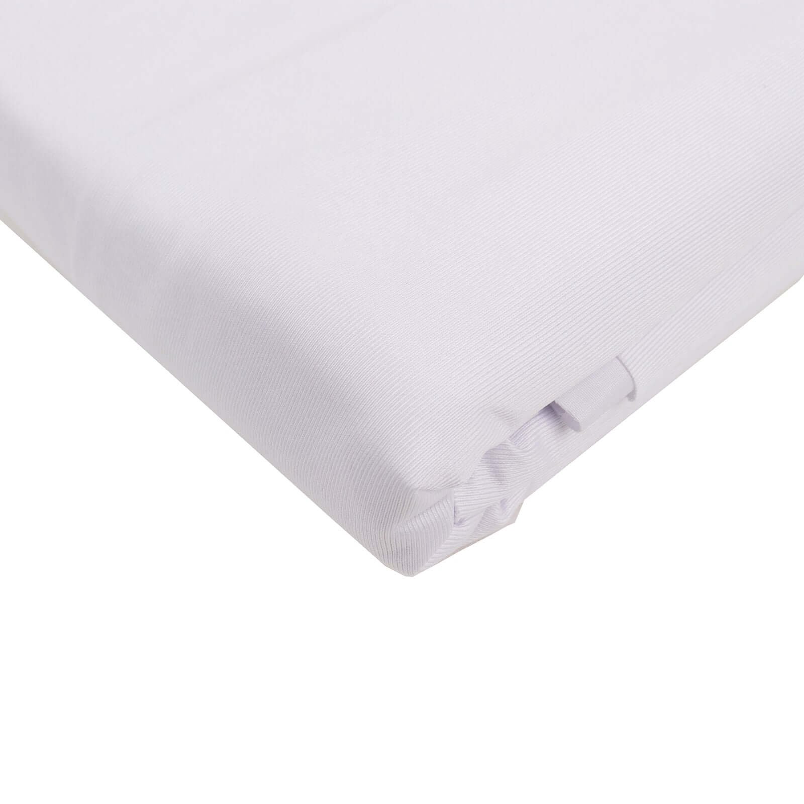 White Scuba Polyester Fabric Roll, Wrinkle Free DIY Craft Fabric Bolt- 60"x10 Yards