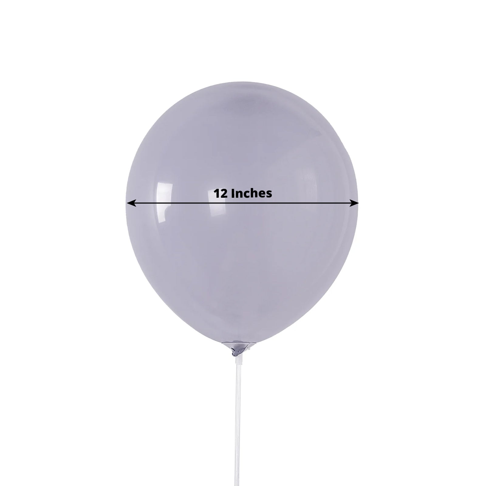 50 Pack Matte Pastel Serenity Blue Biodegradable Balloons 12", Round Eco-friendly Thick Latex Party Balloons