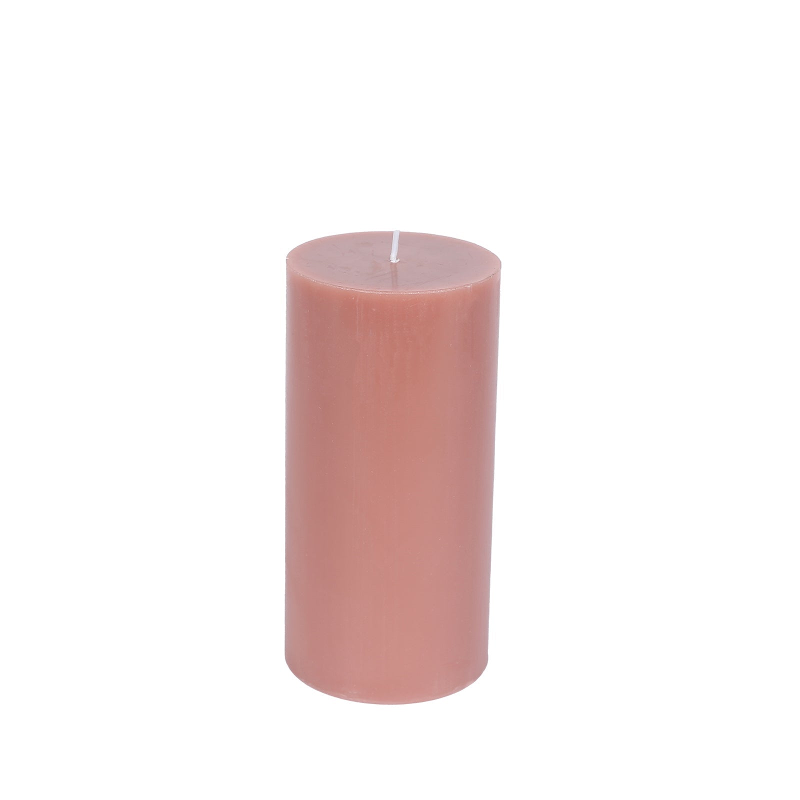 6-Pack 3"x6" Unscented Dripless Pillar Candles – Beige Long-Burning Wax Candles with Cotton Wicks for Home, Weddings & Event Decor