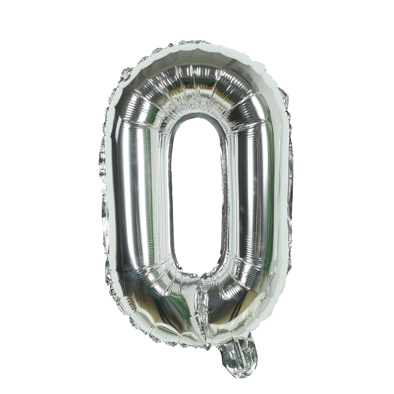 16ft Jumbo Chain Link Balloons in Silver, 30pack 8x12" Durable Foil Chain Balloons for 90s Hip Hop Party Decorations, Event Decor
