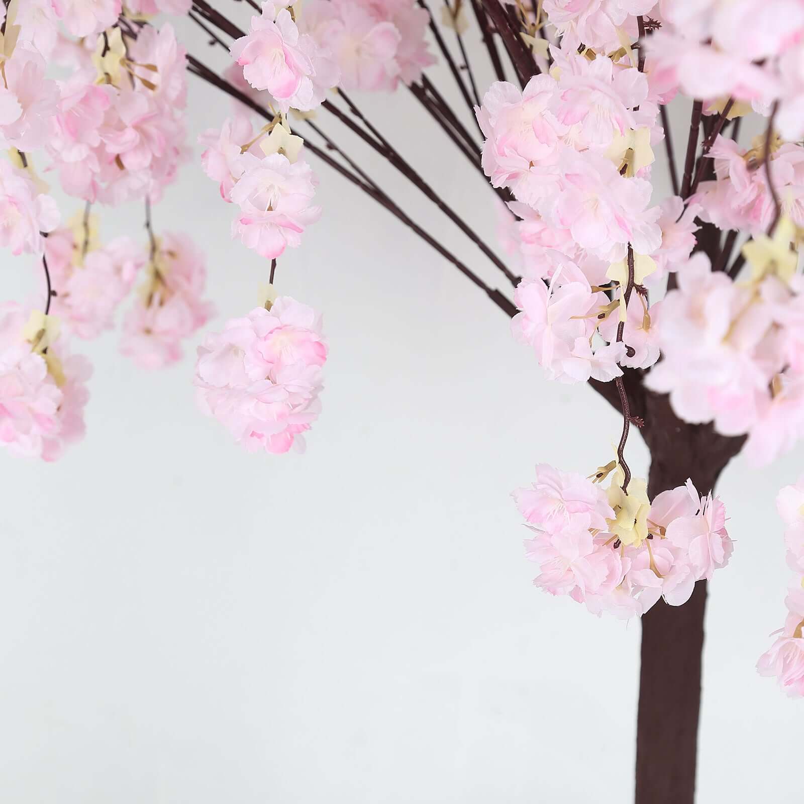 Silk Artificial Cherry Blossom Tree Blush for Gardens Parties & Receptions 5ft
